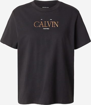 Calvin Klein Jeans Póló 'CLASSIC' - fekete: elől