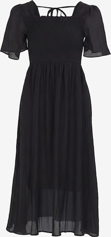 Robe IZIA en noir : devant