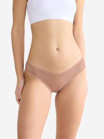 SLOGGI Slip ' Blue GO Crush ' in Beige: voorkant