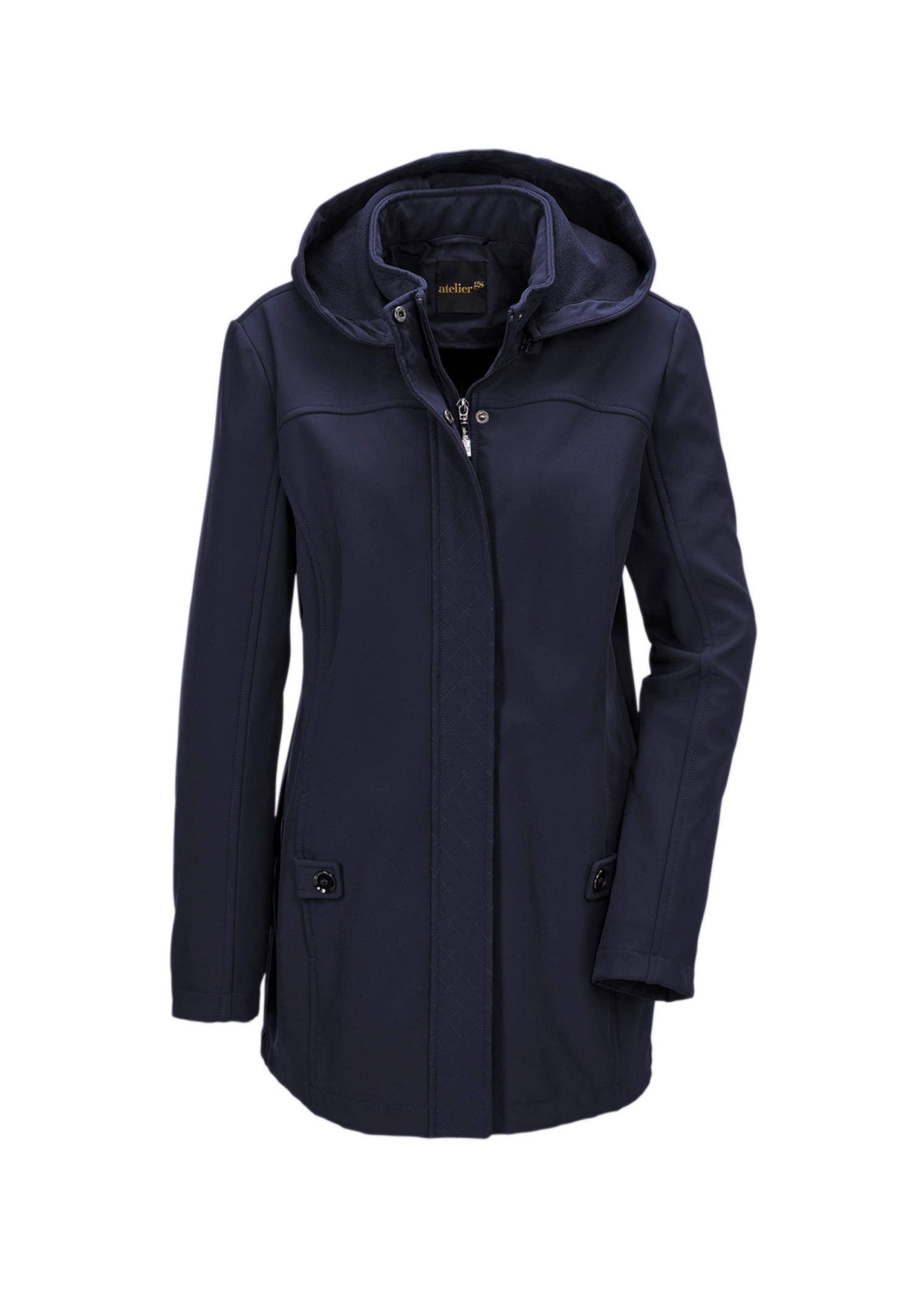 Goldner Functionele jas in Blauw: voorkant