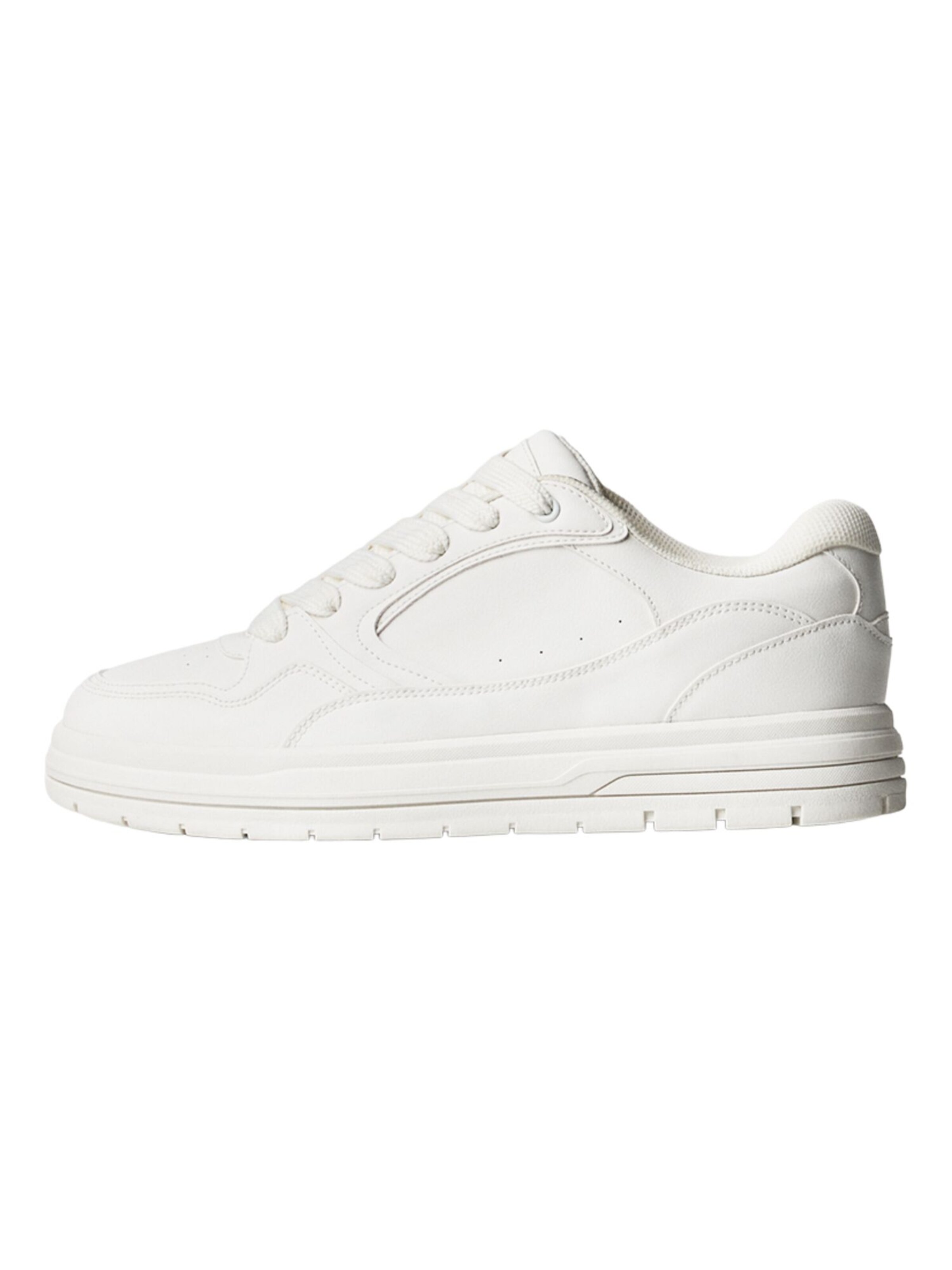 Bershka Låg sneaker i vit