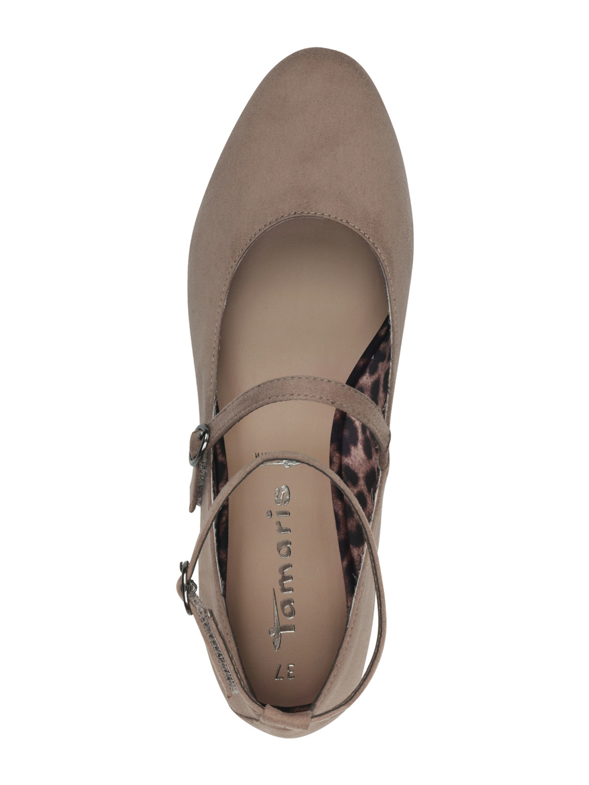 Ballerina con cinturino di Tamaris in grigio