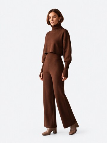 RYVAN Leisure suit 'Zweiteiliges Set' in Brown