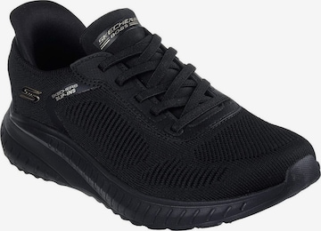 SKECHERS Slip-on 'Slip-Ins: BOBS Sport Squad Chaos - Current Muse' in Black: front