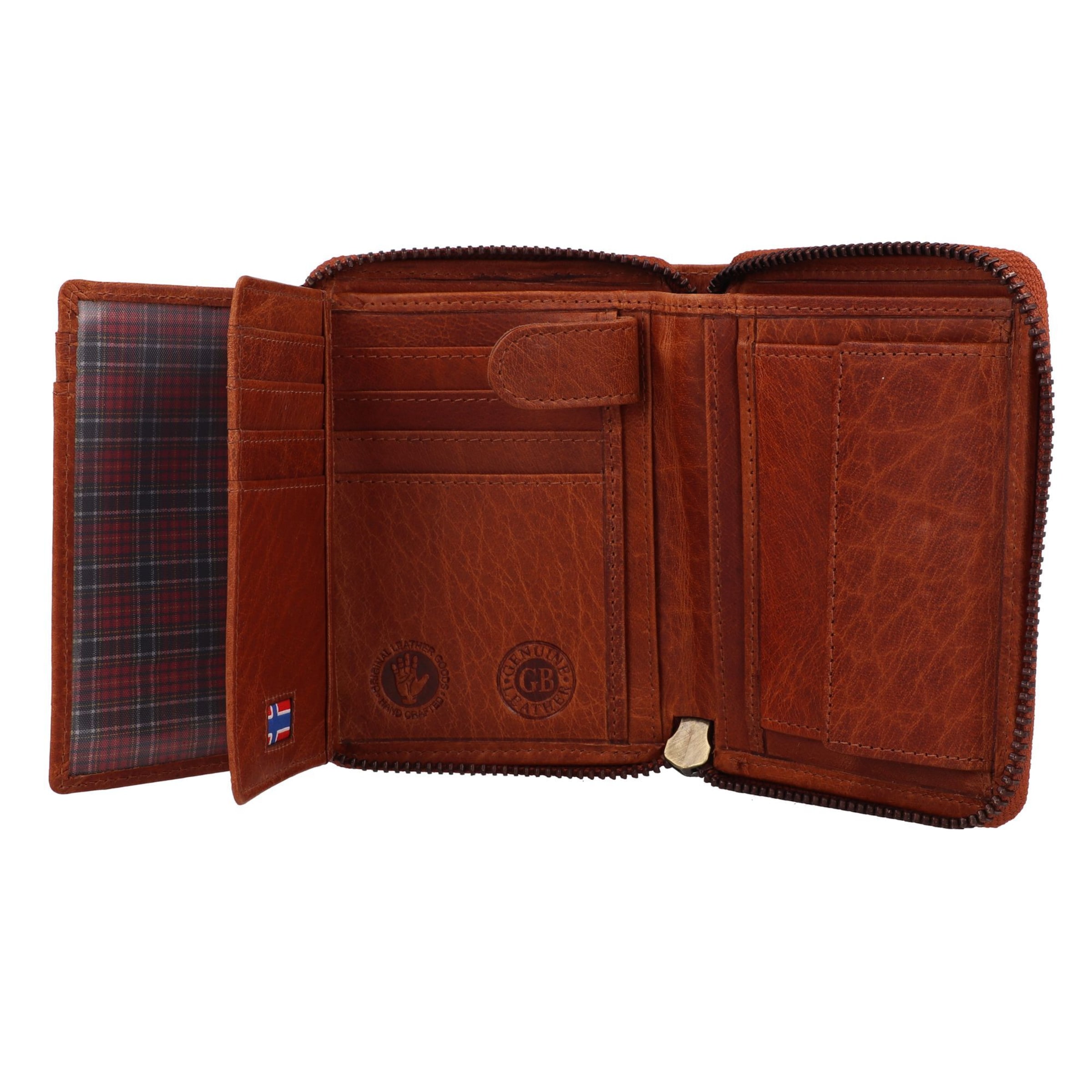 Porte-monnaies 'House of Norway' GREENBURRY en marron