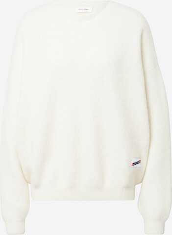 AMERICAN VINTAGE Pullover i hvid: forside