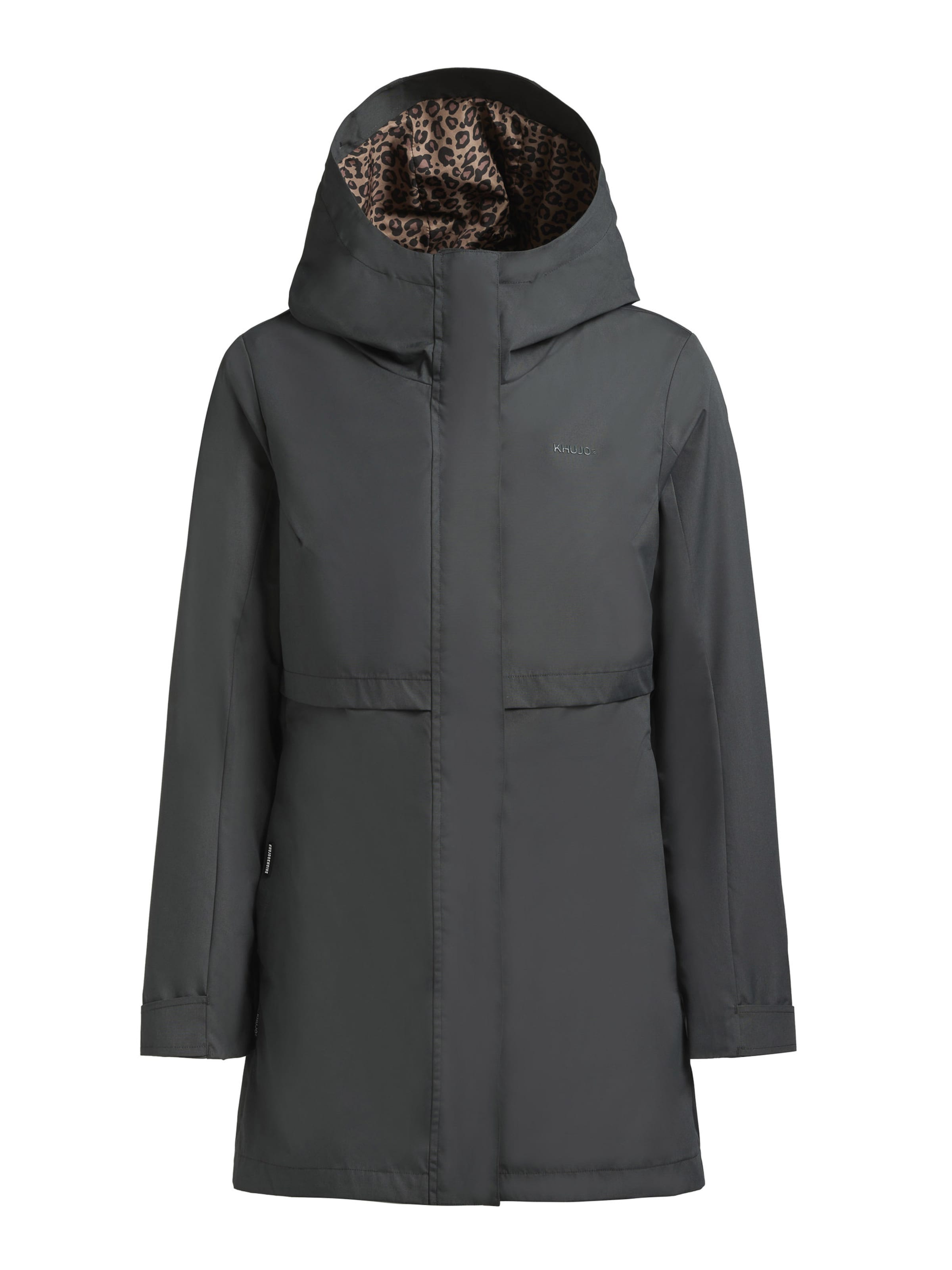 Veste mi-saison 'Lotta' khujo en gris : devant