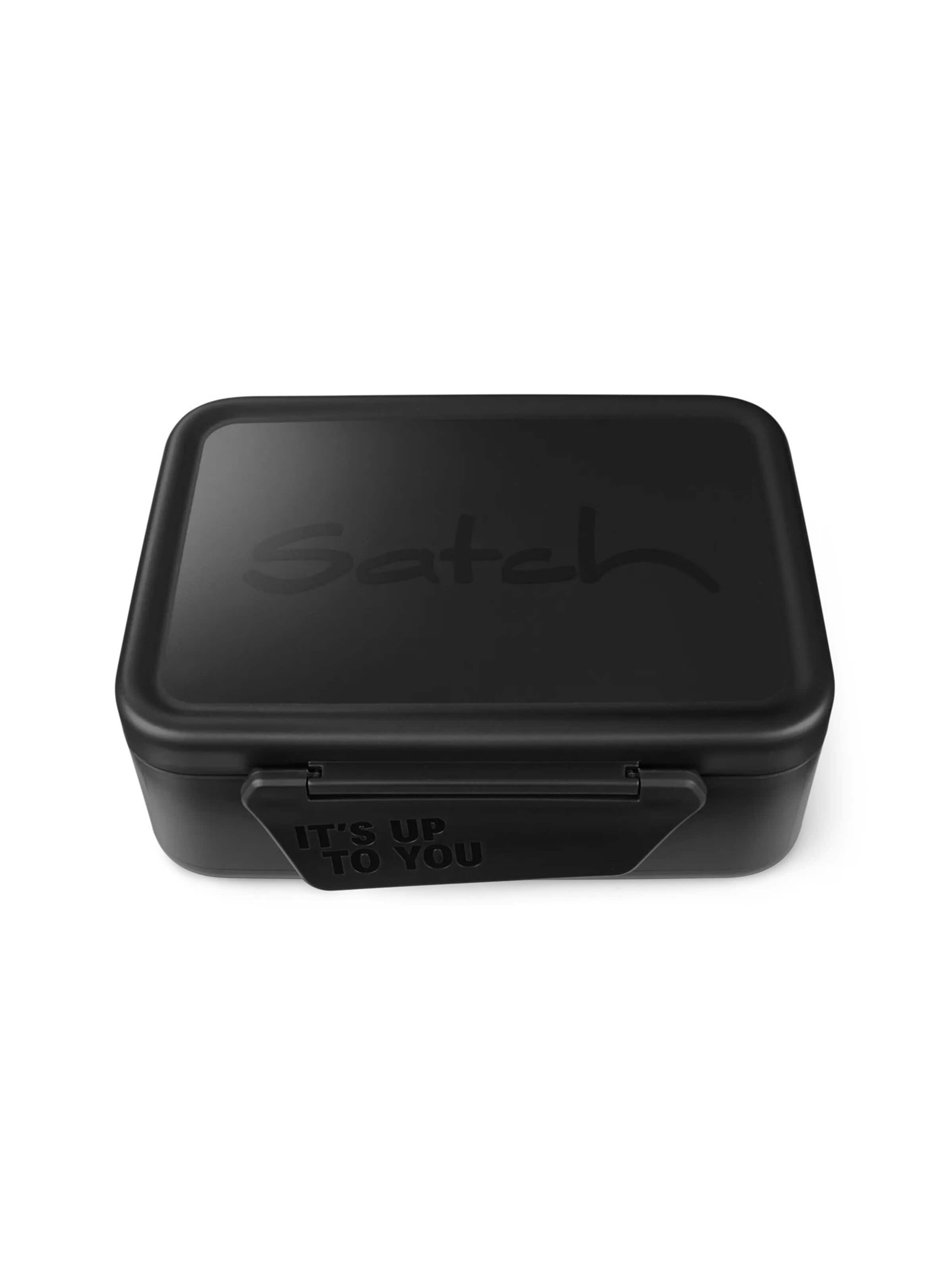 Satch Bag 'Brotdose Brotdose' in Black: front