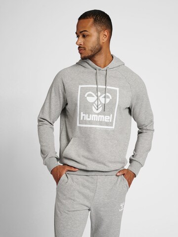 Sweat-shirt Hummel en gris : devant