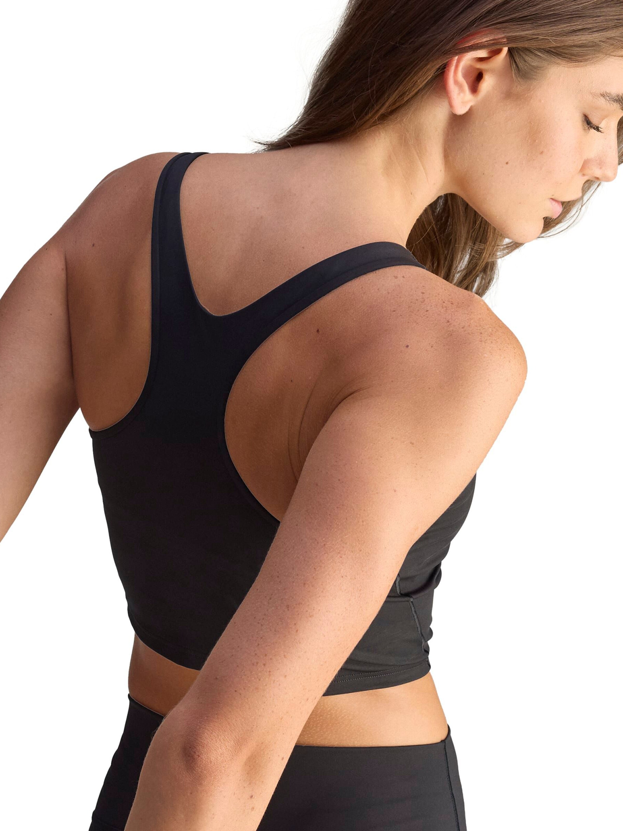 ADIDAS BY STELLA MCCARTNEY Sports Top 'Yoga' in Black