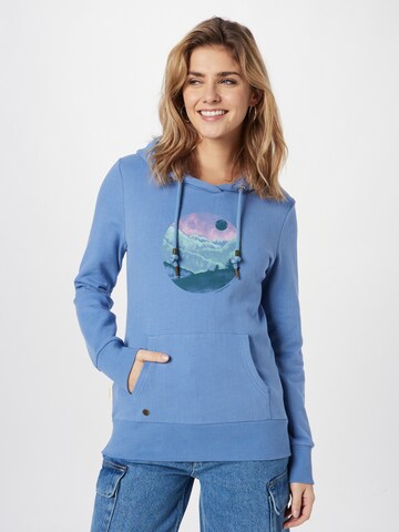 Ragwear Sweatshirt 'BERIT' in Blue: front