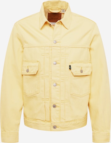 LEVI'S ® Prehodna jakna 'Contemporary Type 2 Trucker' | rumena barva: sprednja stran