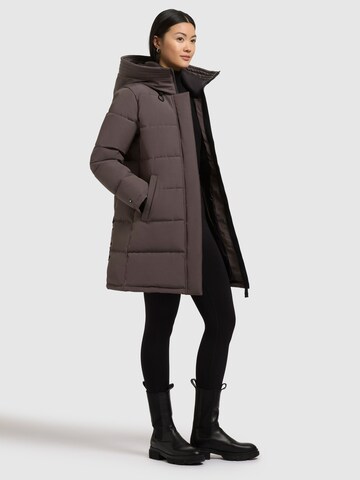 khujo Winter coat 'Faltd2' in Grey