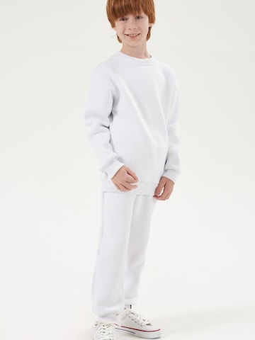 LOUIS LECLER Joggingpak 'Leo' in Wit