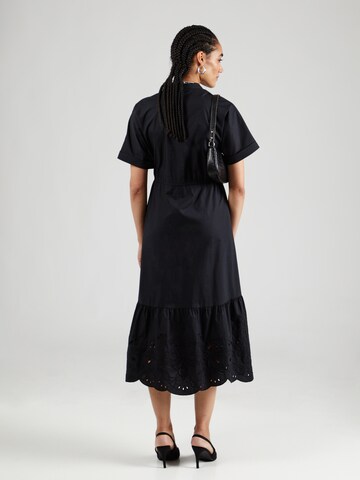 COMMA Blusenkleid in Schwarz