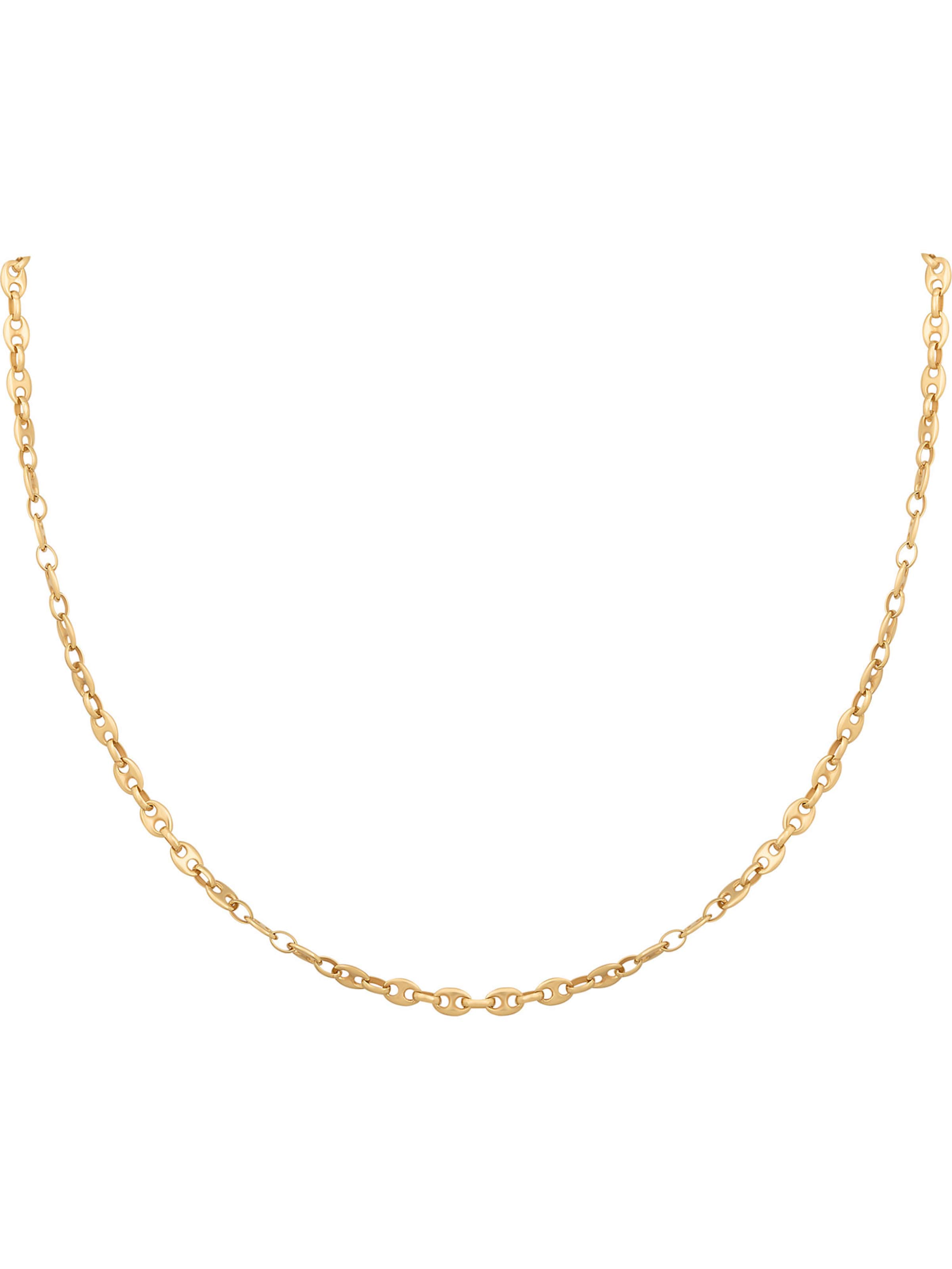 Chaîne caï en or : devant