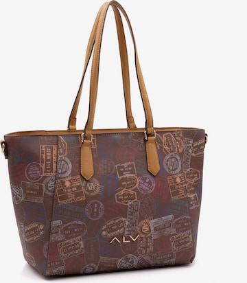 Shopper di ALV By Alviero Martini in marrone: frontale