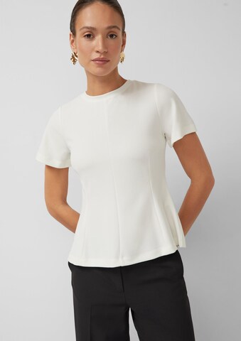 s.Oliver BLACK LABEL Shirt in Beige: front