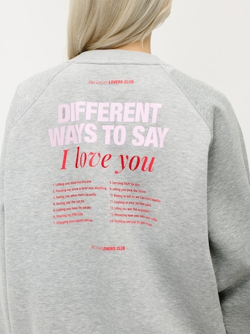 LeGer by Lena Gercke Μπλούζα φούτερ 'Loretta' σε γκρι