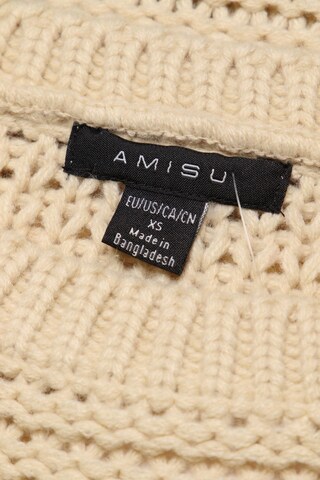 Amisu Sweater & Cardigan in XS in Beige