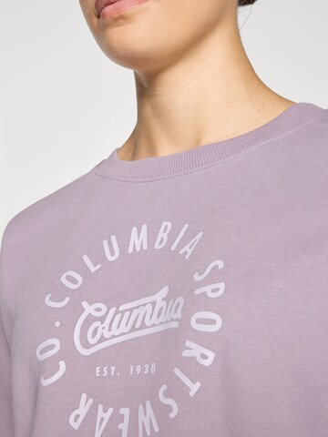 COLUMBIA Bluzka sportowa 'Meridian Creek™' w kolorze fioletowy