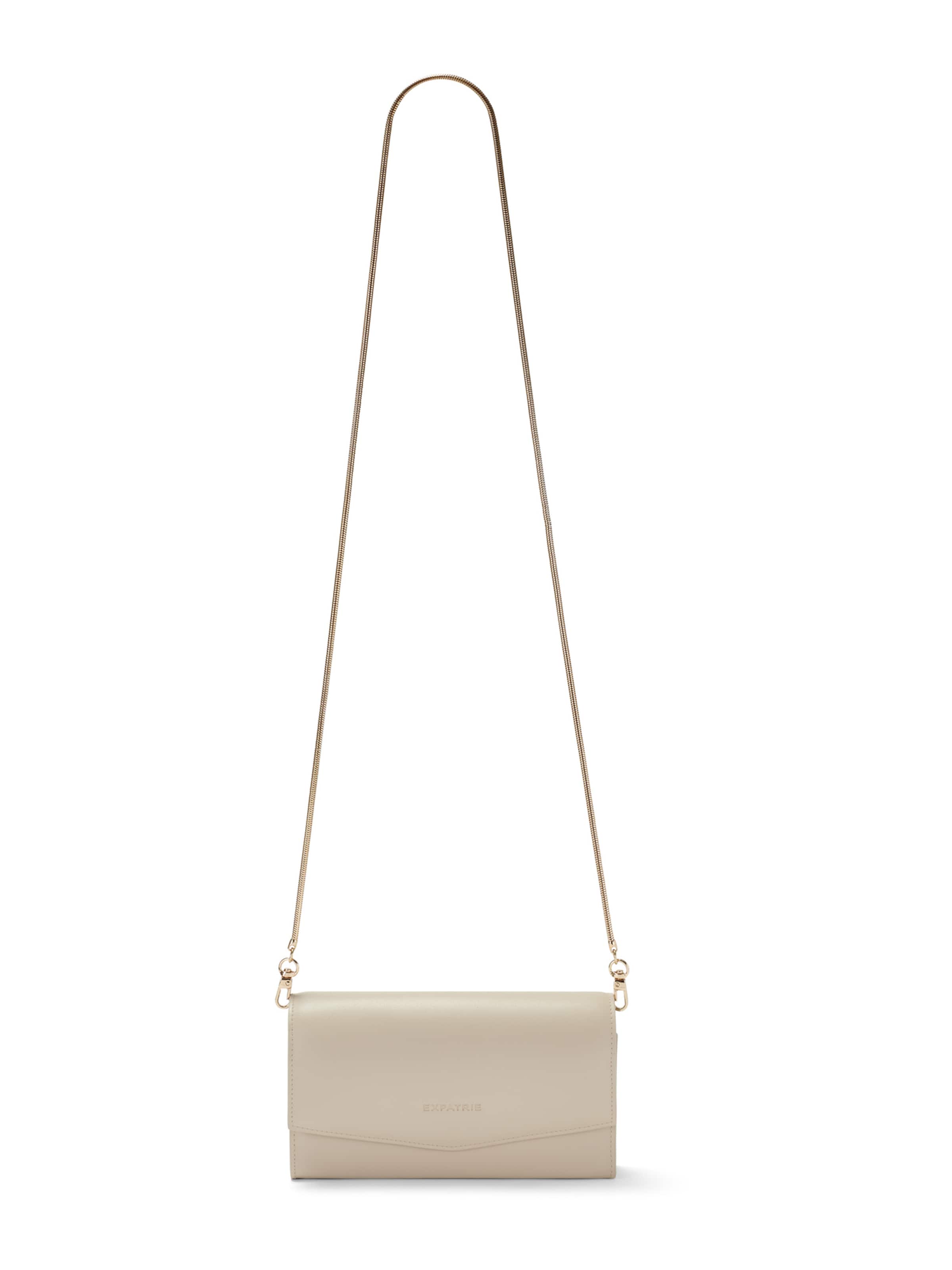 Expatrié - Bolso de noche 'Camille' en beige