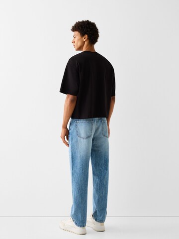 Bershka Regular Jeans in Blue