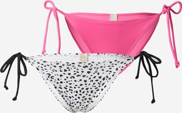 Dorina Bikini Bottoms in Pink: front