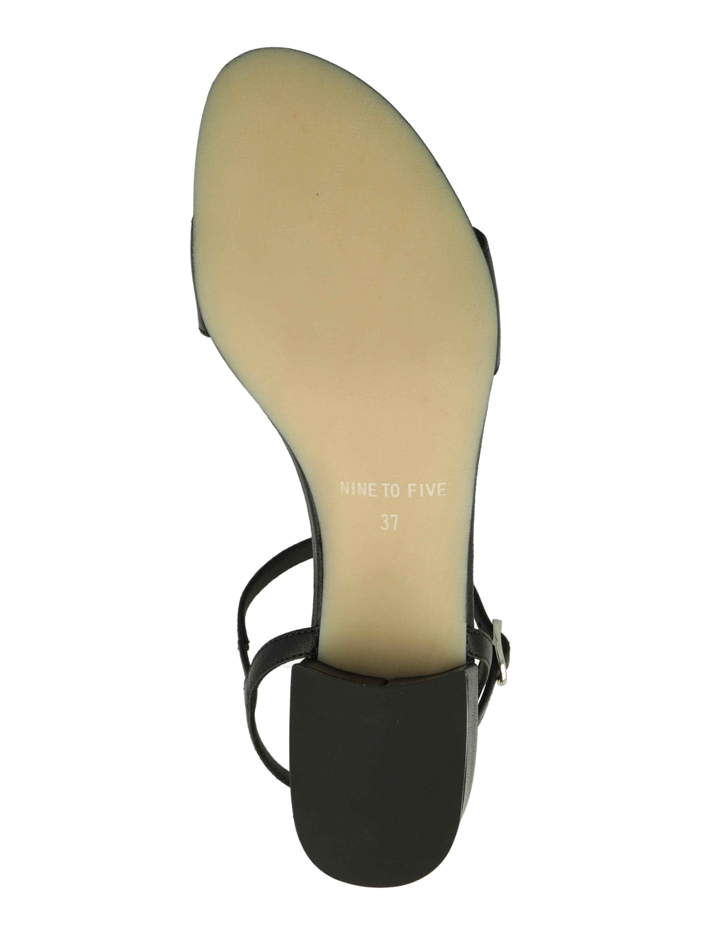 NINE TO FIVE - Sandália em preto