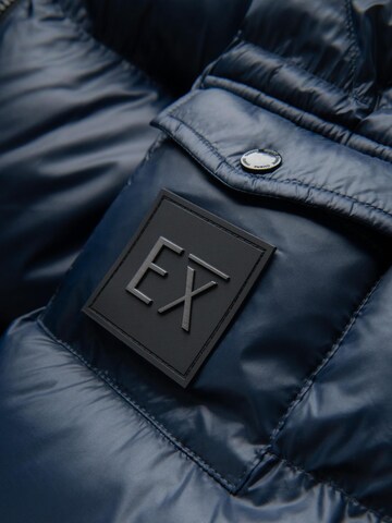 Ombre Winterjas 'OM-JAHP-0207' in Blauw