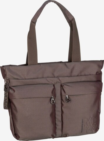 MANDARINA DUCK Shopper in Bruin: voorkant