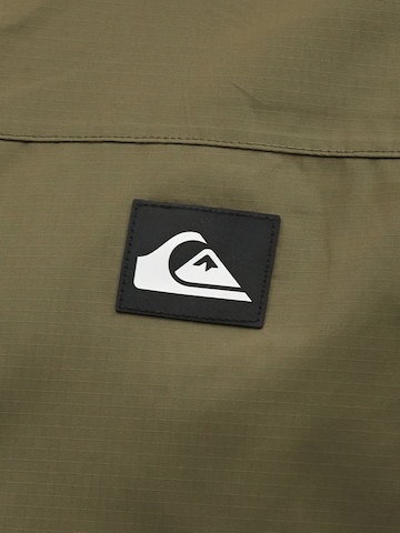 QUIKSILVER Αθλητικό μπουφάν 'OVER TAPE' σε πράσινο