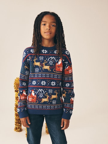 Next Sweater in Blue: front