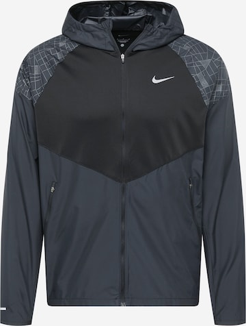 NIKE Sports jacket in Black: front