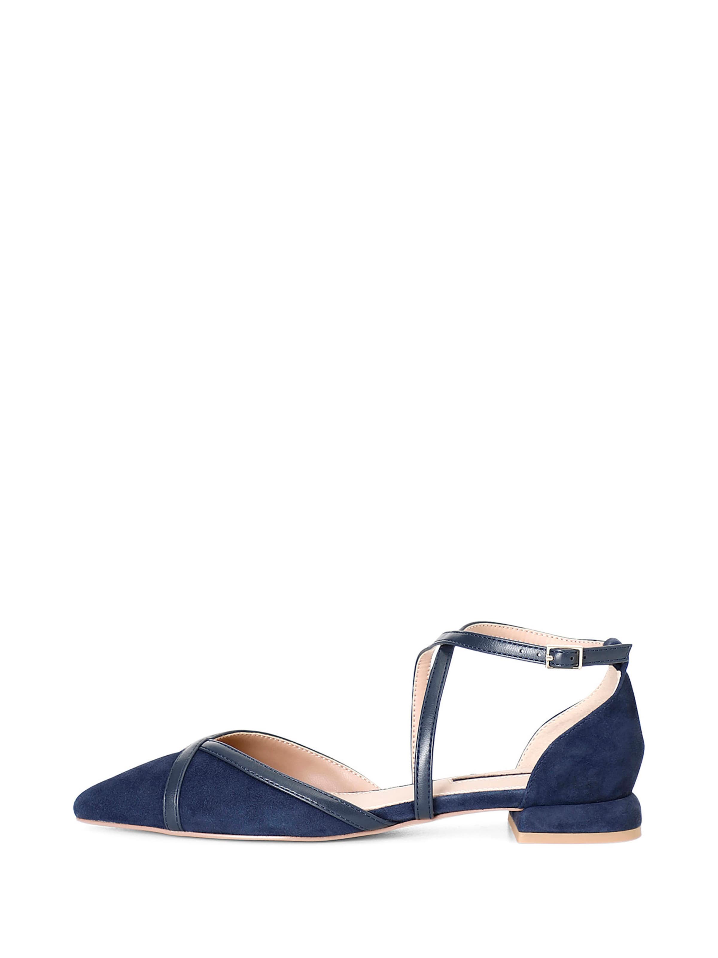 Ballerina di CAFè NOIR in blu: frontale