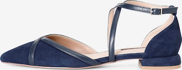 Ballerina di CAFè NOIR in blu: frontale