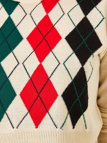 Pullover di Bianco Lucci in beige