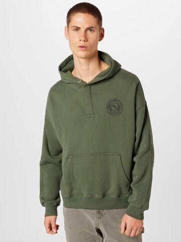 Abercrombie & Fitch Sweatshirt i grön: framsida