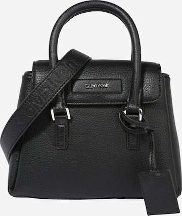 Calvin Klein - Bolso de mano en negro: frente