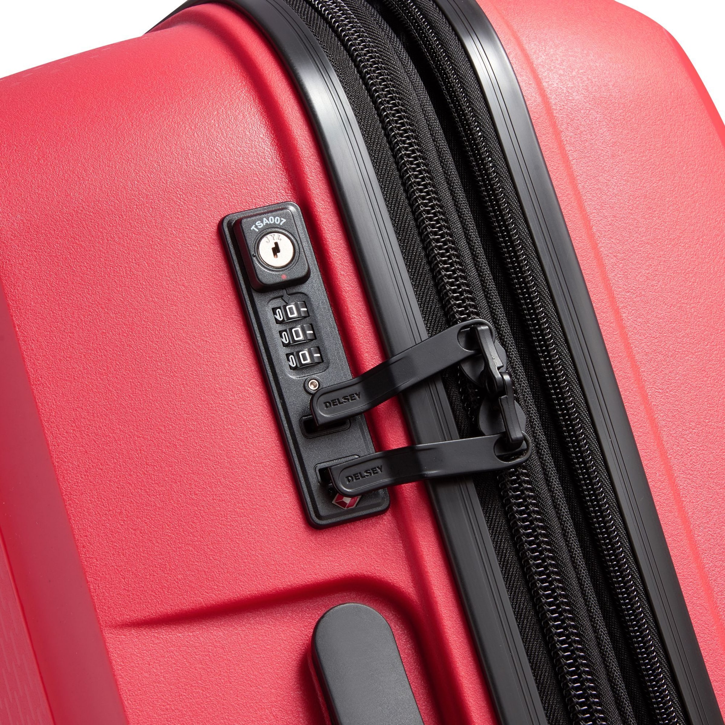 Delsey Paris Trolley 'Belmont Plus' in Rood