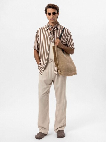 Regular fit Camicia di Antioch in marrone