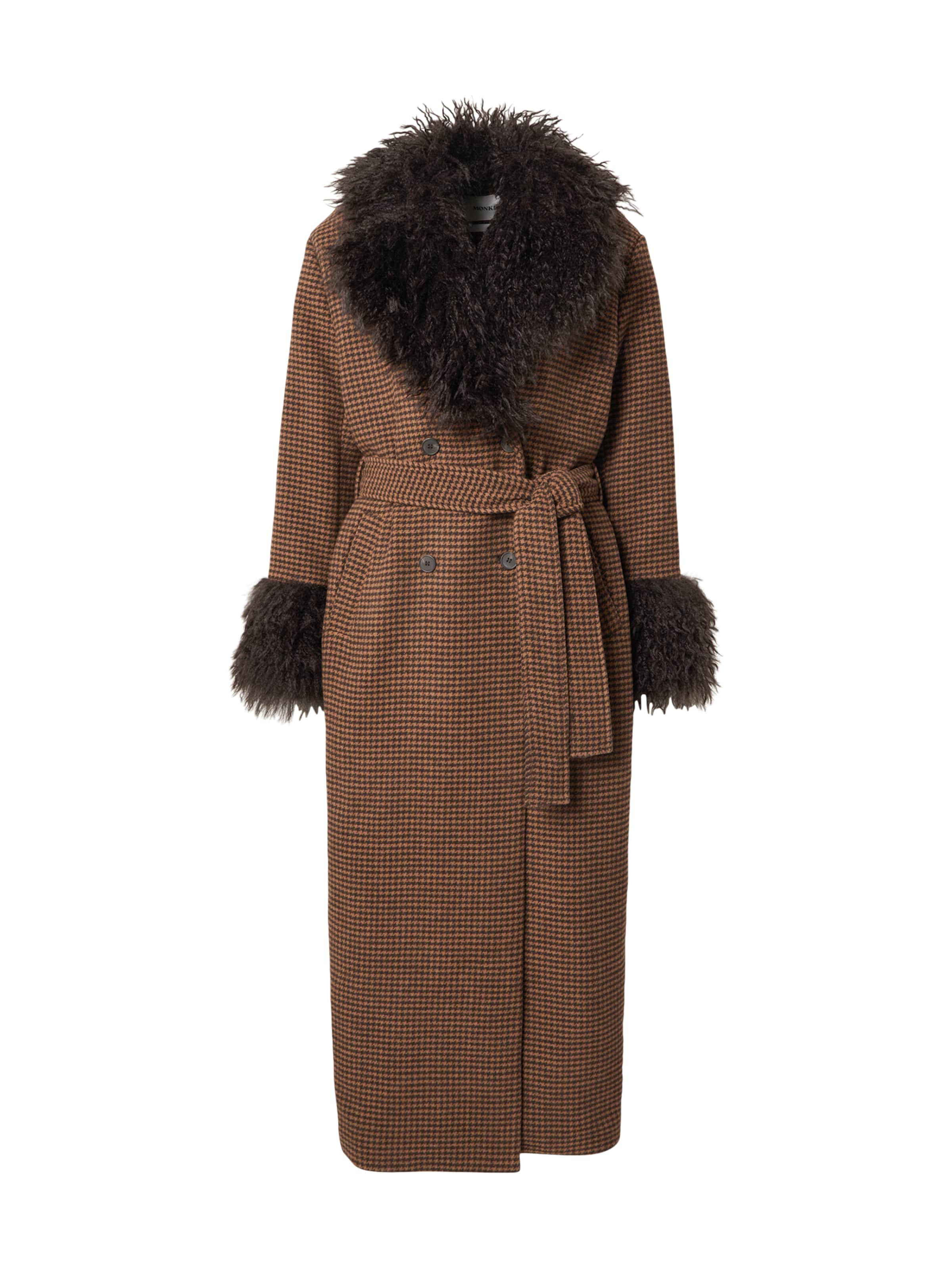 Monki Płaszcz przejściowy w kolorze brązowy: przód