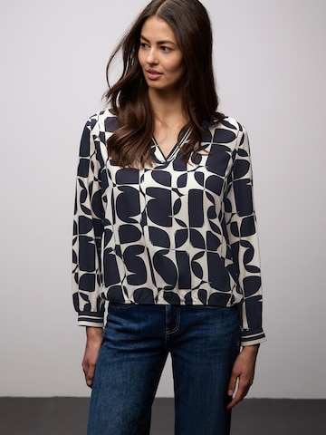 STREET ONE Blúz - kék: elől