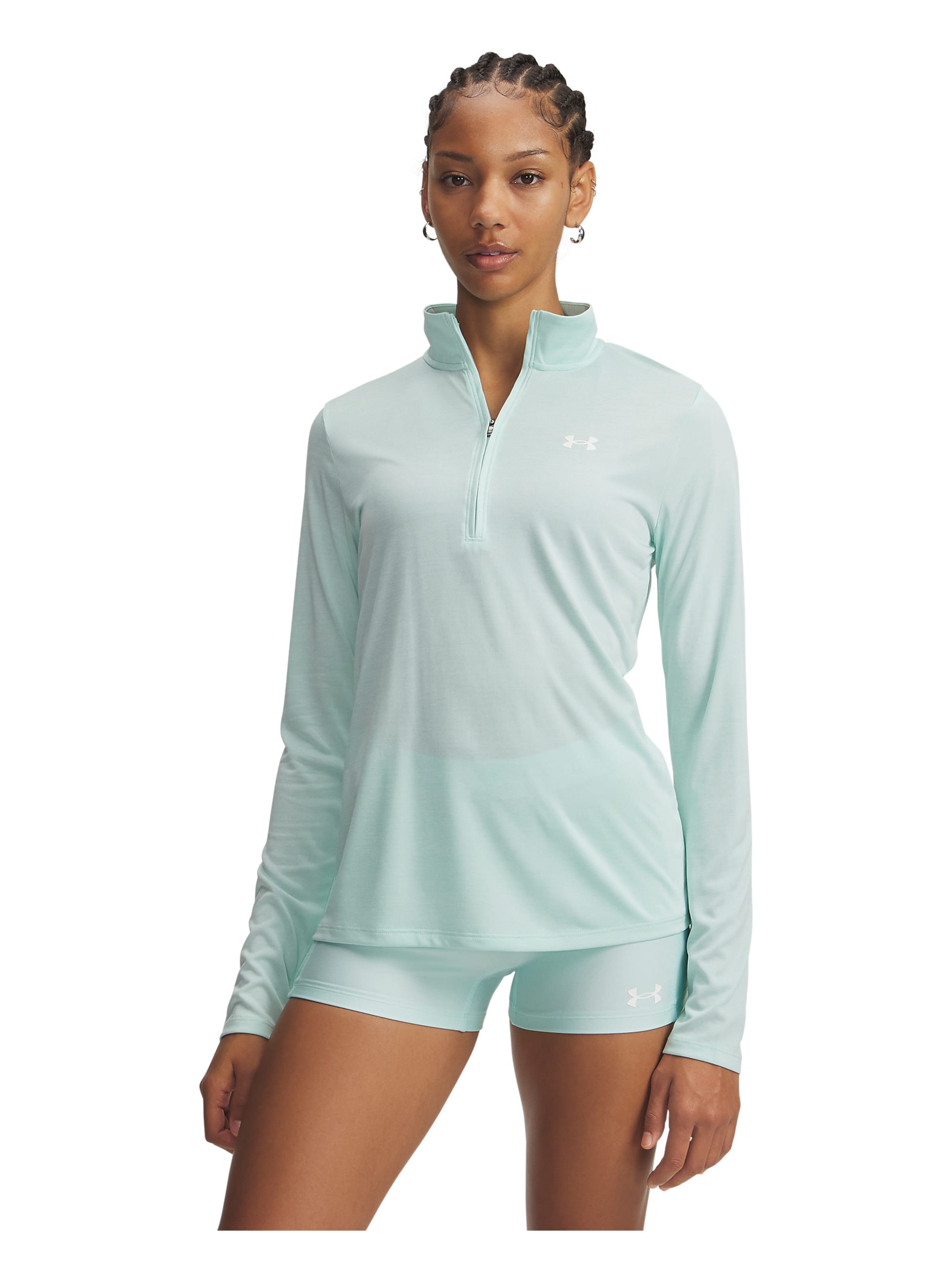 UNDER ARMOUR Functioneel shirt in Groen: voorkant