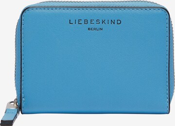 Liebeskind Berlin Wallet in Blue: front