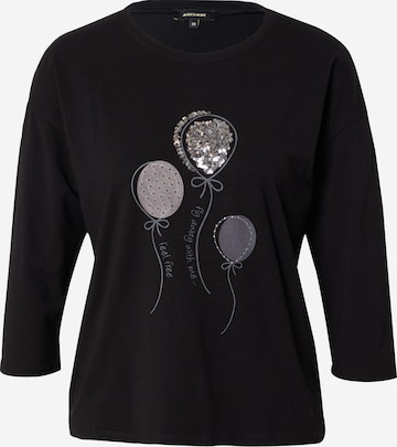 MORE & MORE Shirt 'Balloon' in Black: front