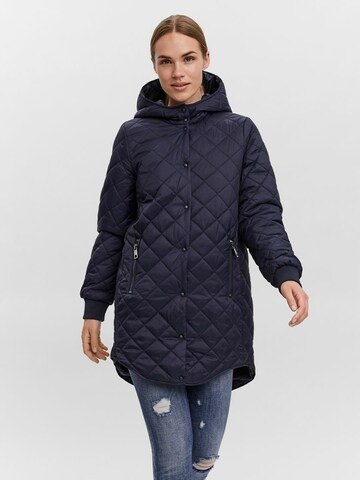 Manteau mi-saison 'VMHayle' VERO MODA en bleu : devant