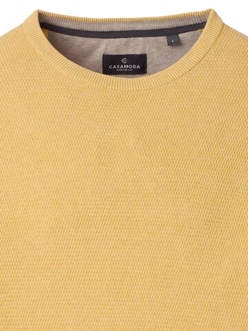 CASAMODA Sweater 'Basic' in Yellow