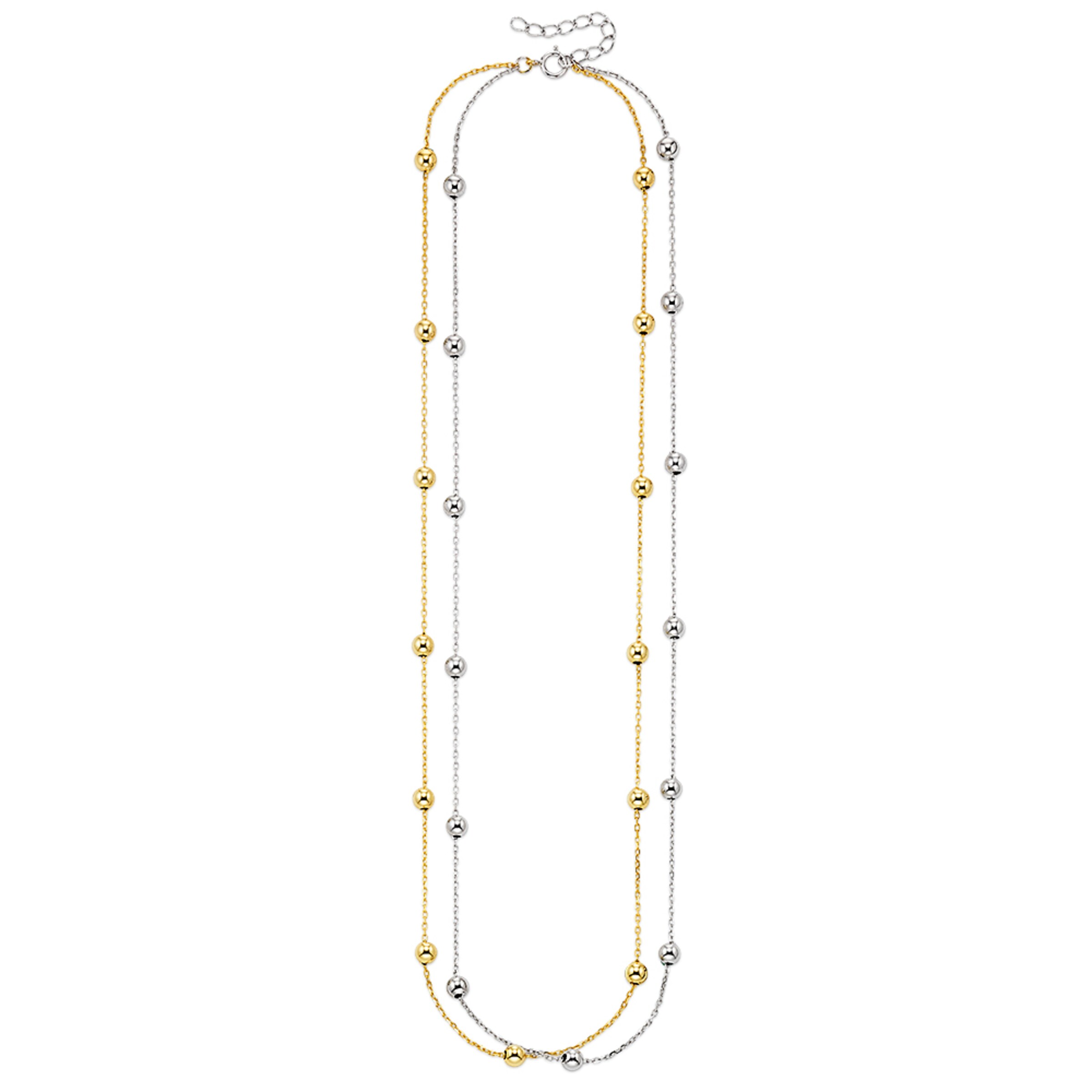 Aniston Kette in Gold: Vorderseite