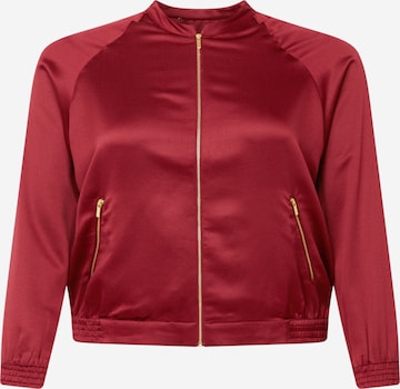 ABOUT YOU Curvy Jacke 'Chani' in Rot: front